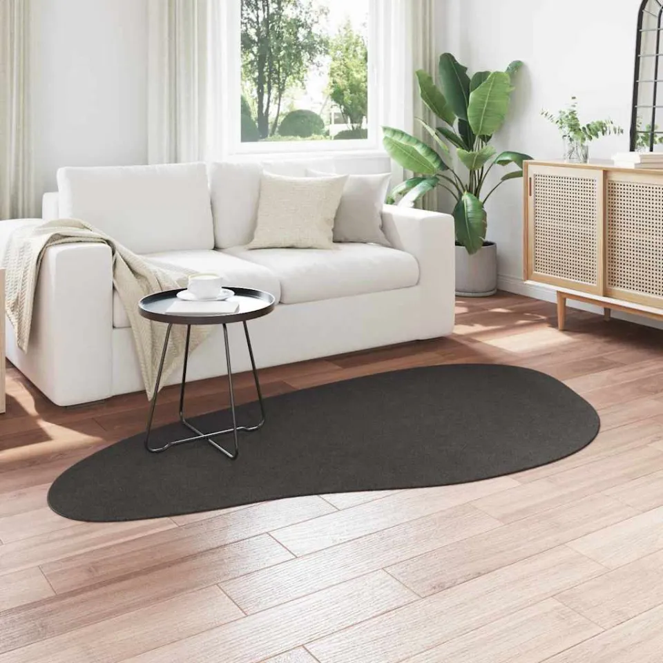 vidaXL Tapijt HUARTE Zwart 100 x 200 cm Polyester, foto 3