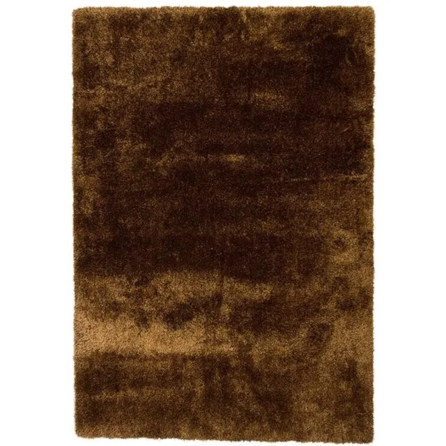 DÉJA Living Vloerkleed 200x290cm - Hoogpolig Goud Stof - Lavar Mix