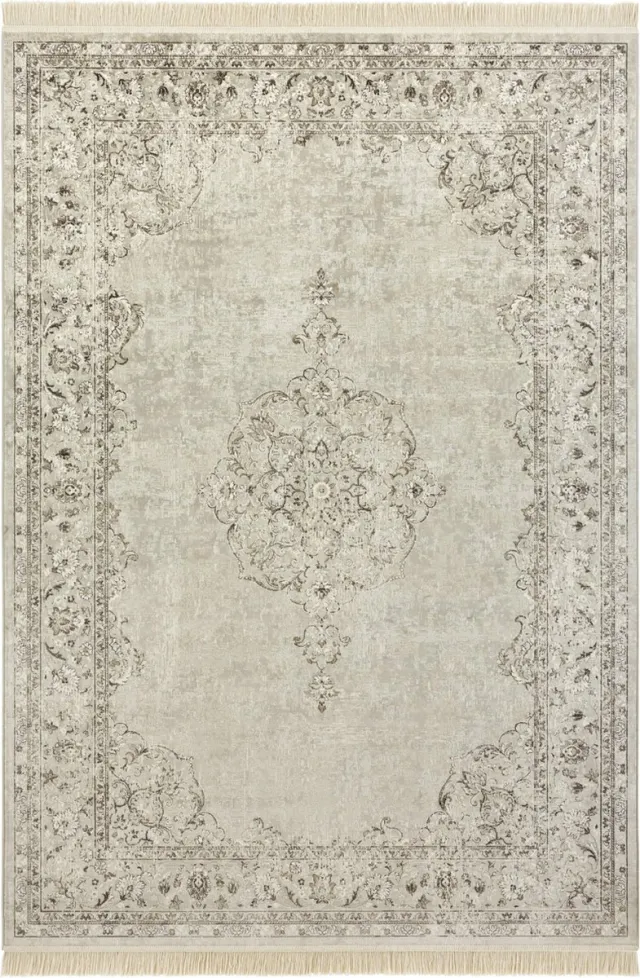 Nouristan Vintage vloerkleed - Oriental crème 95x140