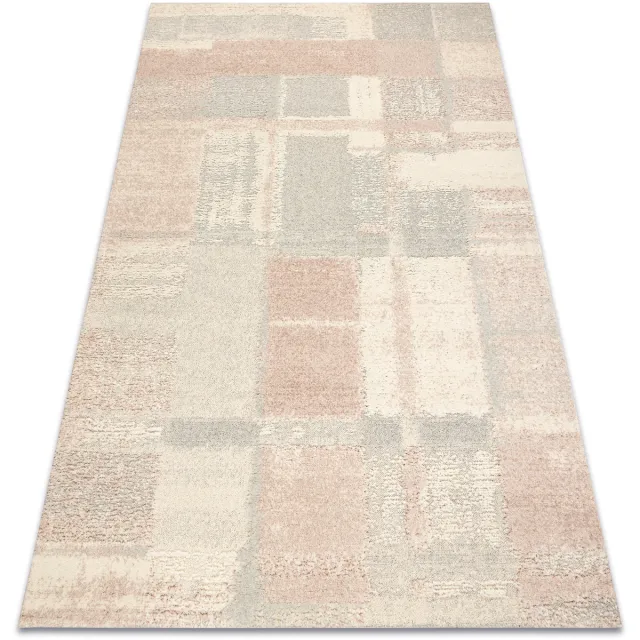 RUGSX Kleden Rugsx FLUX 461.43.AE200 wollen tapijt OSTA - Geometrisch 160x230 cm Beige