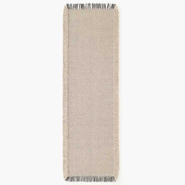 Westwing Collection Handgeweven in- & outdoor loper Marcus Beige