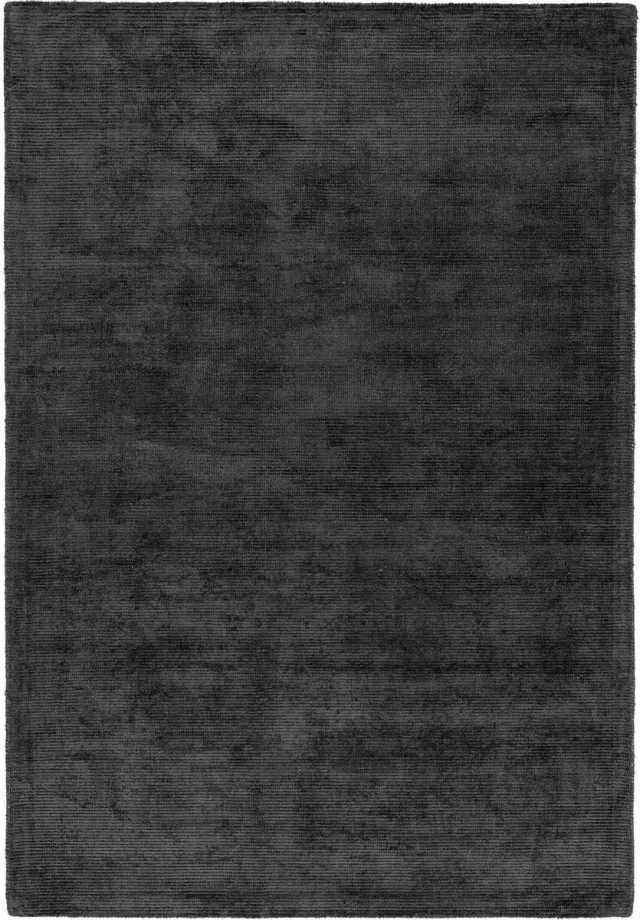 Eazy Living Easy Living - Reko-Rug-Charcoal Vloerkleed - 200x300 - Rechthoek - Laagpolig Tapijt - Modern - Antraciet, Zwart