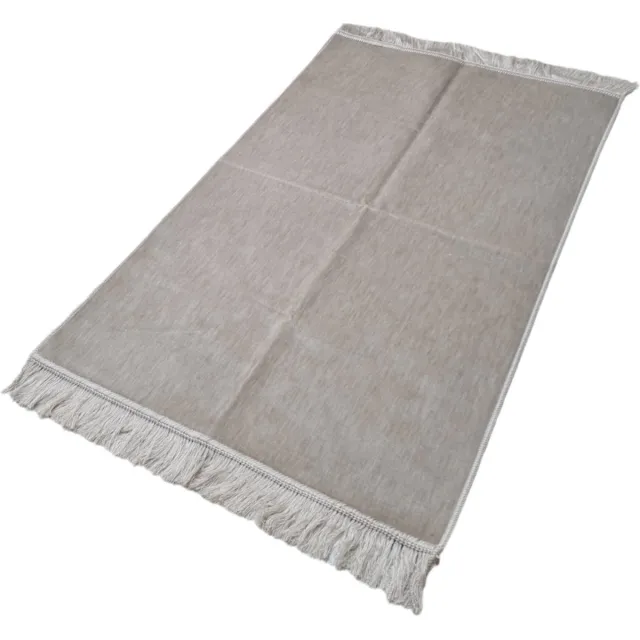 Dilara Gebedskleed Velvet Beige / Prayer Mat Velvet Beige