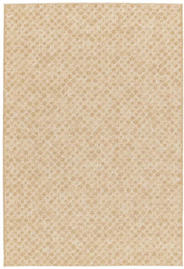 Boho&me Buitenkleed ruit - Corde Trellis naturel/wit