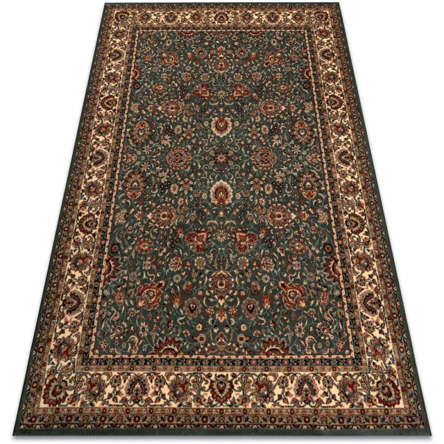 RUGSX Kleden Rugsx Wollen tapijt KASHQAI 4362 410 ornament groen 120x170 cm