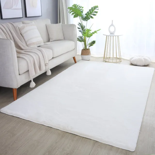 Ayyildiz Vloerkleed Fluffy Super Zacht Gebroken Wit 80 x 150 cm