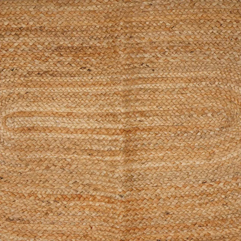 vidaXL Gebied Tapijt Donkergrijs 152 x 245 cm Jute, foto 4
