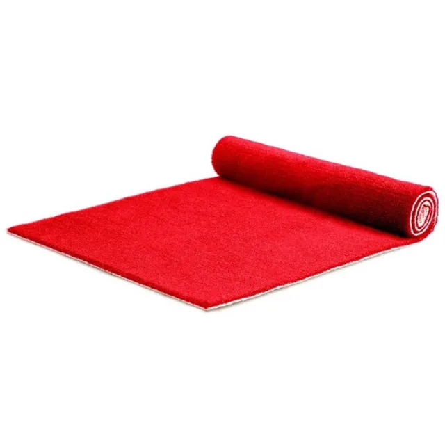 IVOL Tapijt loper Dakar - Breedte 200 cm - 5 mm dik - Rood - Per strekkende meter