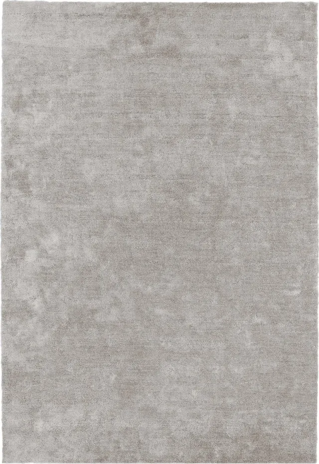 Eazy Living Easy Living - milo-Rug-Silver Vloerkleed - Rechthoek - Laagpolig Tapijt - Modern - Grijs, Zilver