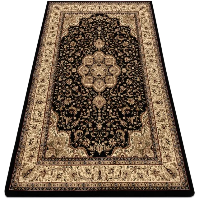 RUGSX Kleden Rugsx Tapijt ROYAL AGY patroon 0521 zwart 180x270 cm