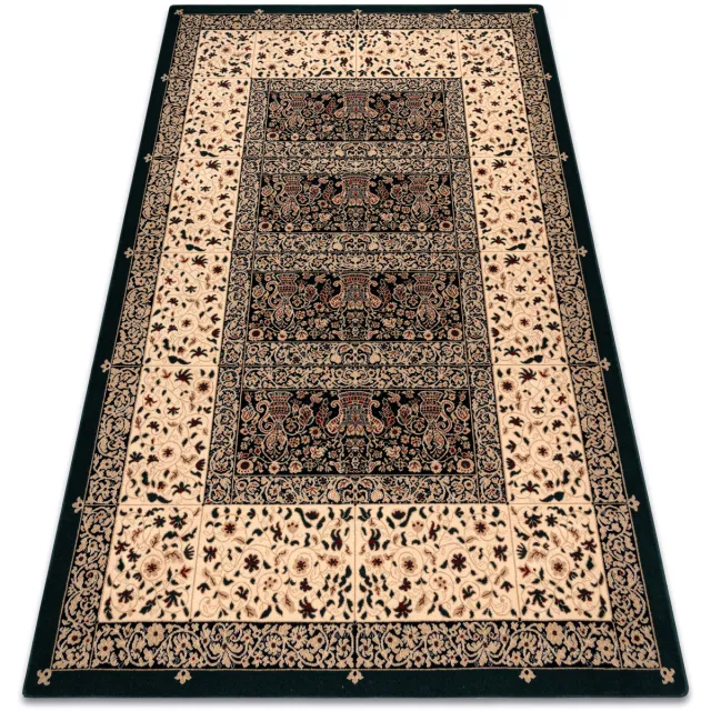 RUGSX Kleden Rugsx Tapijt POLONIA Gebrandschilderd smaragd 2 200x300 cm Groen