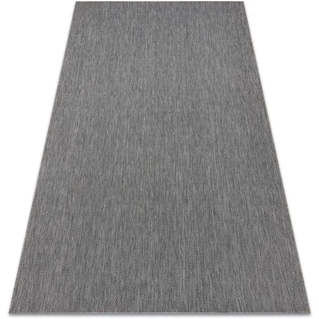 RUGSX Kleden Rugsx Sisal tapijt SISAL FLAT 48663/920 anthracytkleuri 200x290 cm Zwart