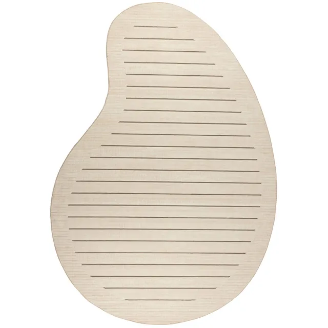 Zuiver Mister vloerkleed beige