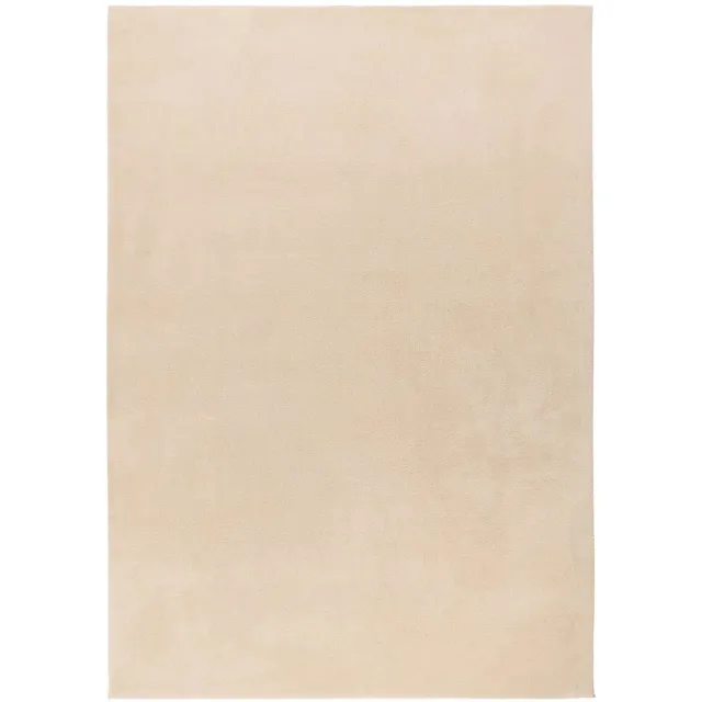 Dutch XXL Wasbaar Vloerkleed | Tapijt | Relax | Uni | Beige | 160x220 cm