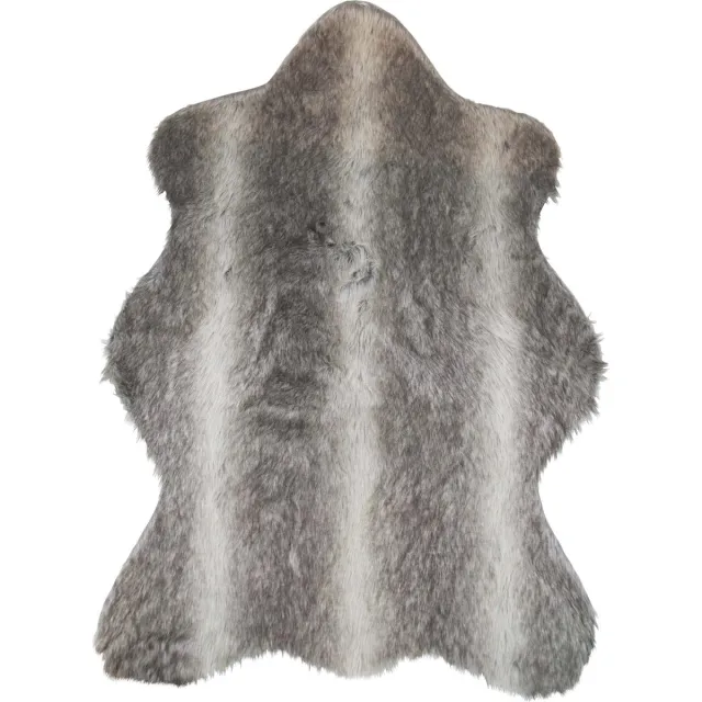 Gusta Kleedje Wolfskin 100x72cm zwart