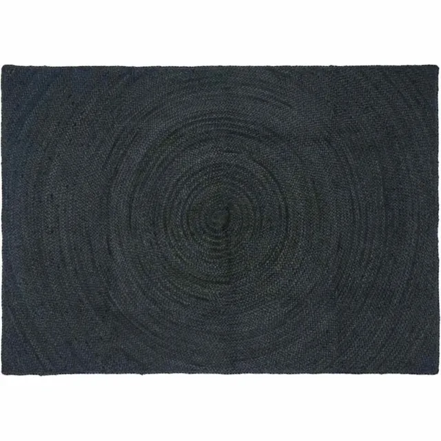 vidaXL Vloerkleden - Donkergrijs - 120 - x - 170 - cm - Jute
