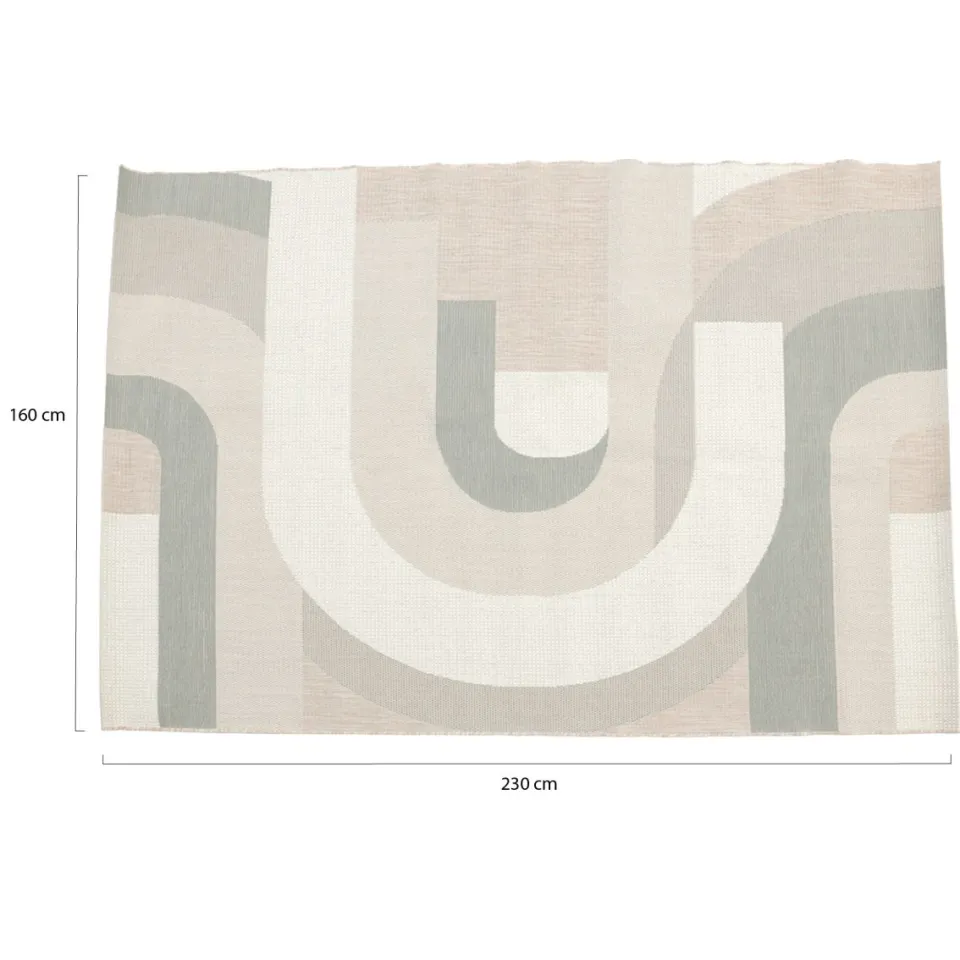 Kees Smit Collectie Toledo buitenkleed 160x230cm taupe, foto 2