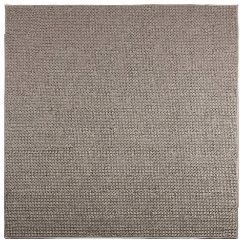 vidaXL Binnen kleed LUGO Crème-taupe 200 x 200 cm Polyester