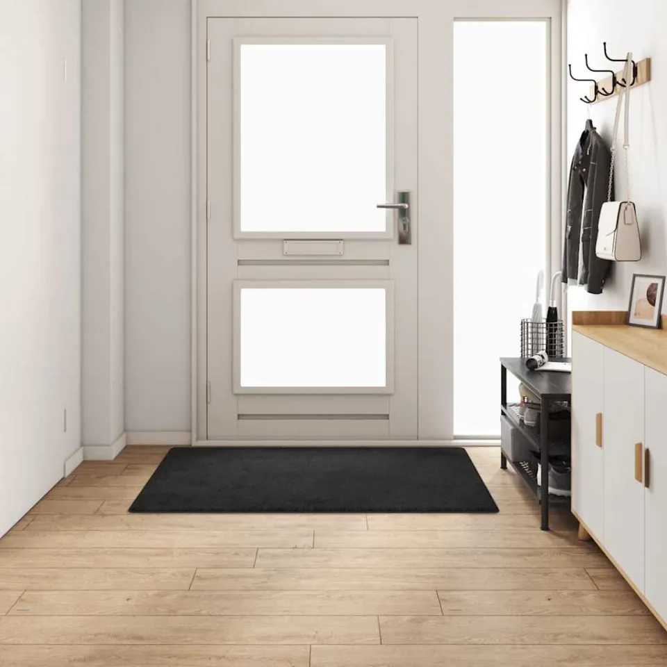 vidaXL Tapijt Loper Zwart 100 x 150 cm 100% Polypropylene Tuft, foto 3