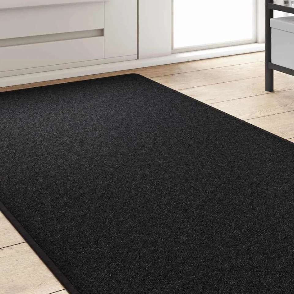 vidaXL Tapijt Loper Antraciet 80 x 500 cm 100% Polypropyleen, foto 3