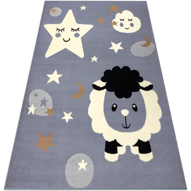 RUGSX Kleden Rugsx Tapijt BCF FLASH Sheep 4000 - schaap, 160x220 cm Grijs