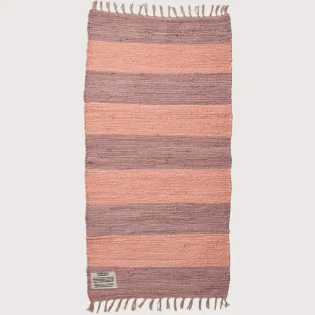 Bongusta Chindi Rug tropicana rose & ash rose - vloerkleed lichtroze & donkerroze - 60x 120 cm