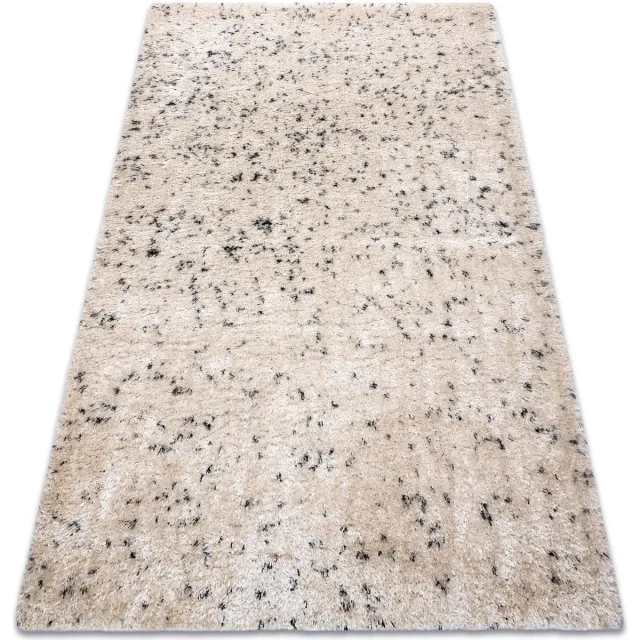 RUGSX Kleden Rugsx Tapijt FLUFFY 2372 shaggy zout en peper Beige