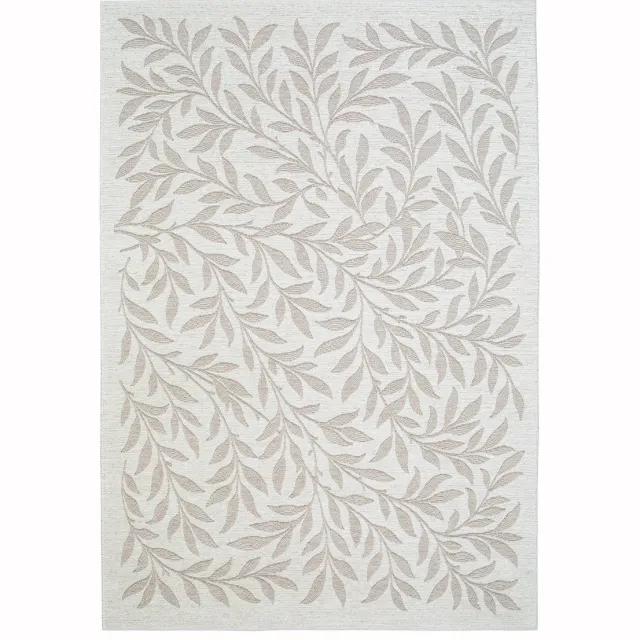AFK Living Vloerkleed van gerecyclede vezels met design BAGATELLE beige