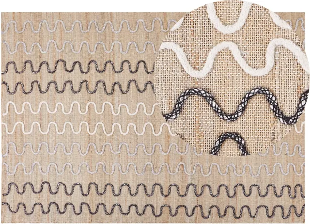 Beliani SOGUT - Jute vloerkleed - Beige - Jute, foto 2