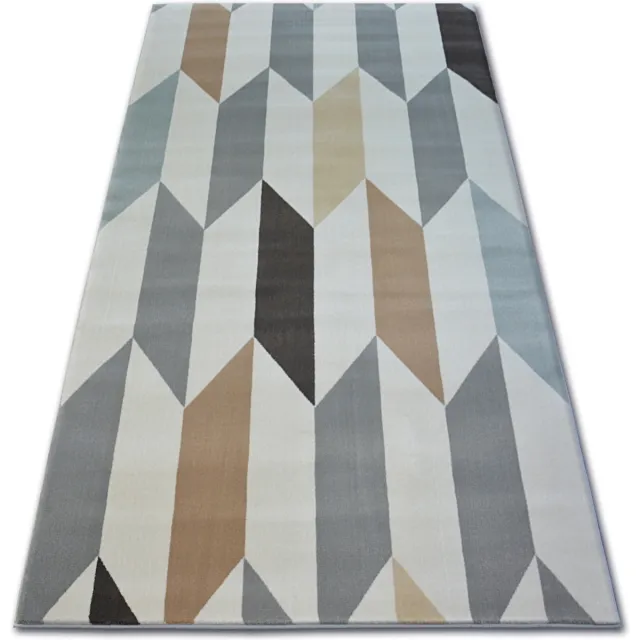 RUGSX Kleden Rugsx Tapijt ARGENT - W4937 Ruit crèmee 160x220 cm Wit