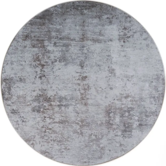 Veer Carpets Vloerkleed Yara Silver - Vintage Design Vloerkleed met Verweerd Patroon, foto 2