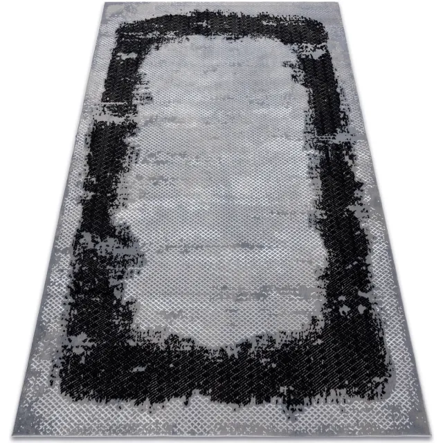 RUGSX Kleden Rugsx Tapijt CORE A004 Kader, schaduw - structureel, 200x290 cm Zwart