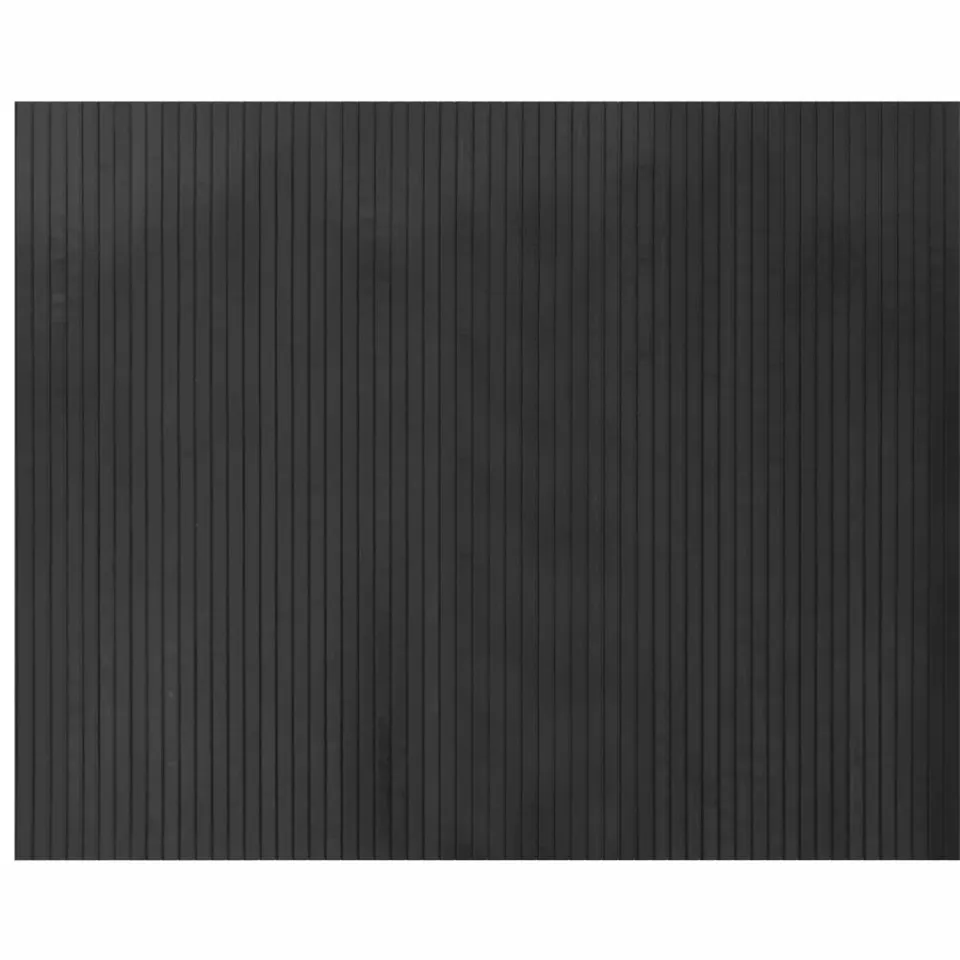 vidaXL Vloerkleed rechthoekig 80x100 cm bamboe grijs