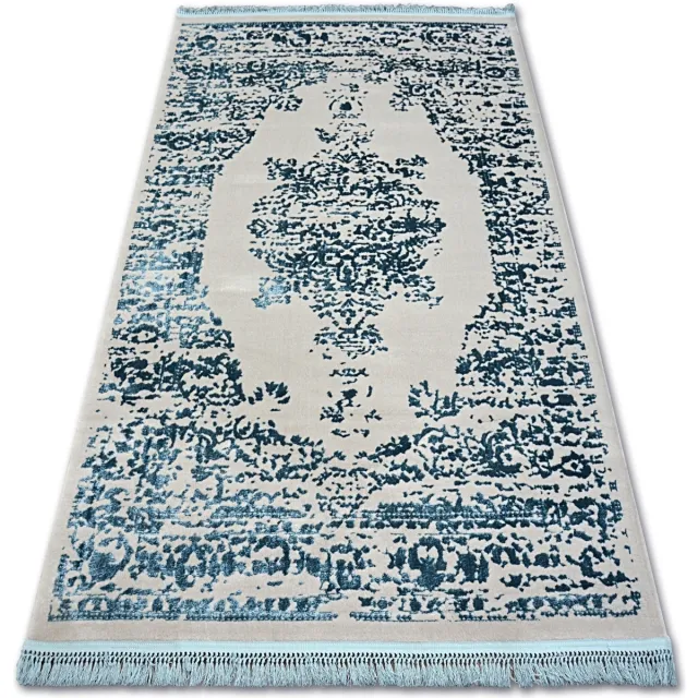 RUGSX Kleden Rugsx Tapijt ACRYL MANYAS 192AA Grijskleuring/blauw ra