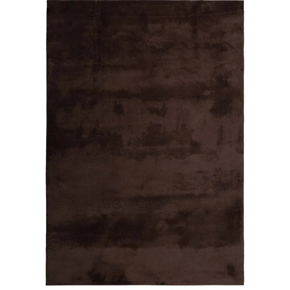 vidaXL Vloerkleed HUARTE Bruin 160 x 230 cm 100% Polyester Plat, foto 3