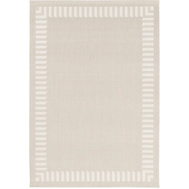 AFK Living Binnen buiten design tapijt AGORA beige
