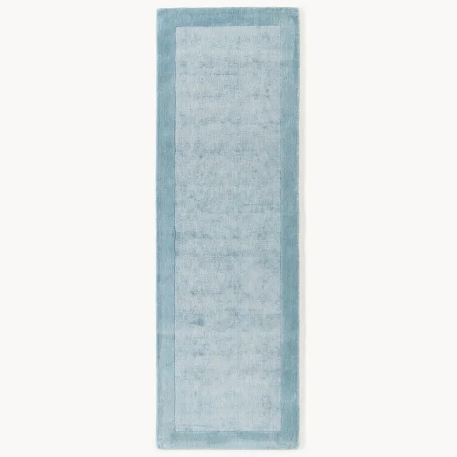 Westwing Collection Laagpolige loper Kari Blauw