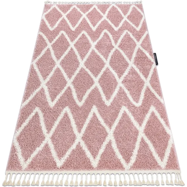 RUGSX Kleden Rugsx Tapijt BERBER BENI rozekleuring rand , Barber 180x270 cm