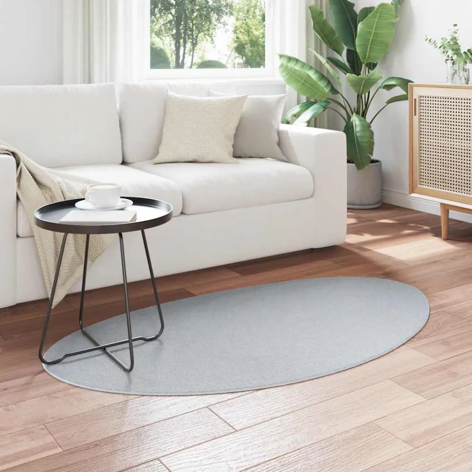 vidaXL Tapijt HUARTE Grijs 80 x 150 cm Polyester, foto 3
