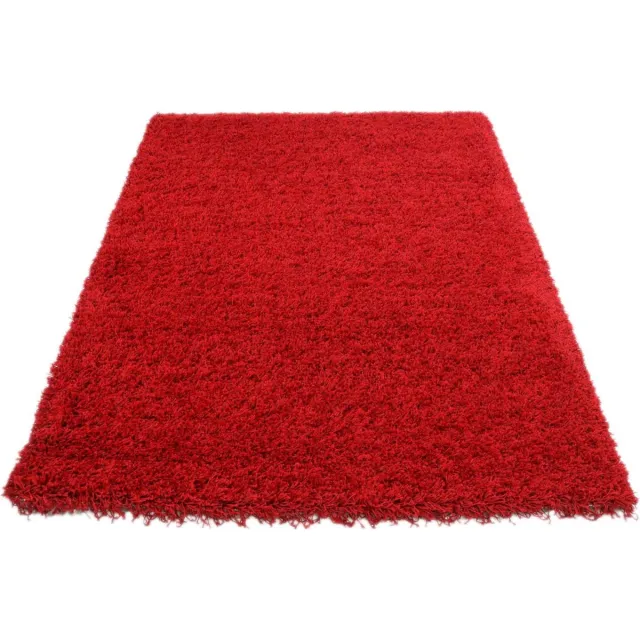 Merinos Vloerkleed Shaggy Plus 958 Red 80x150 cm rood