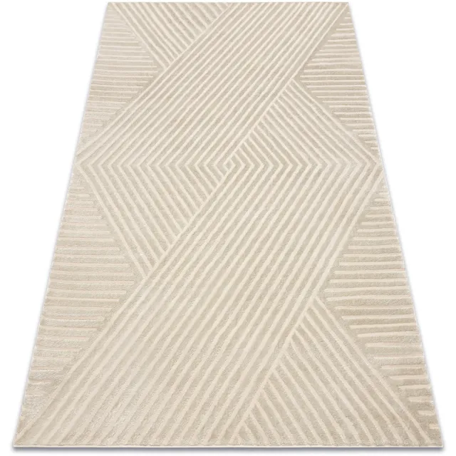 Kleden Rugsx Tapijt BALANCE 1503 taupe - Geometrisch, structure
