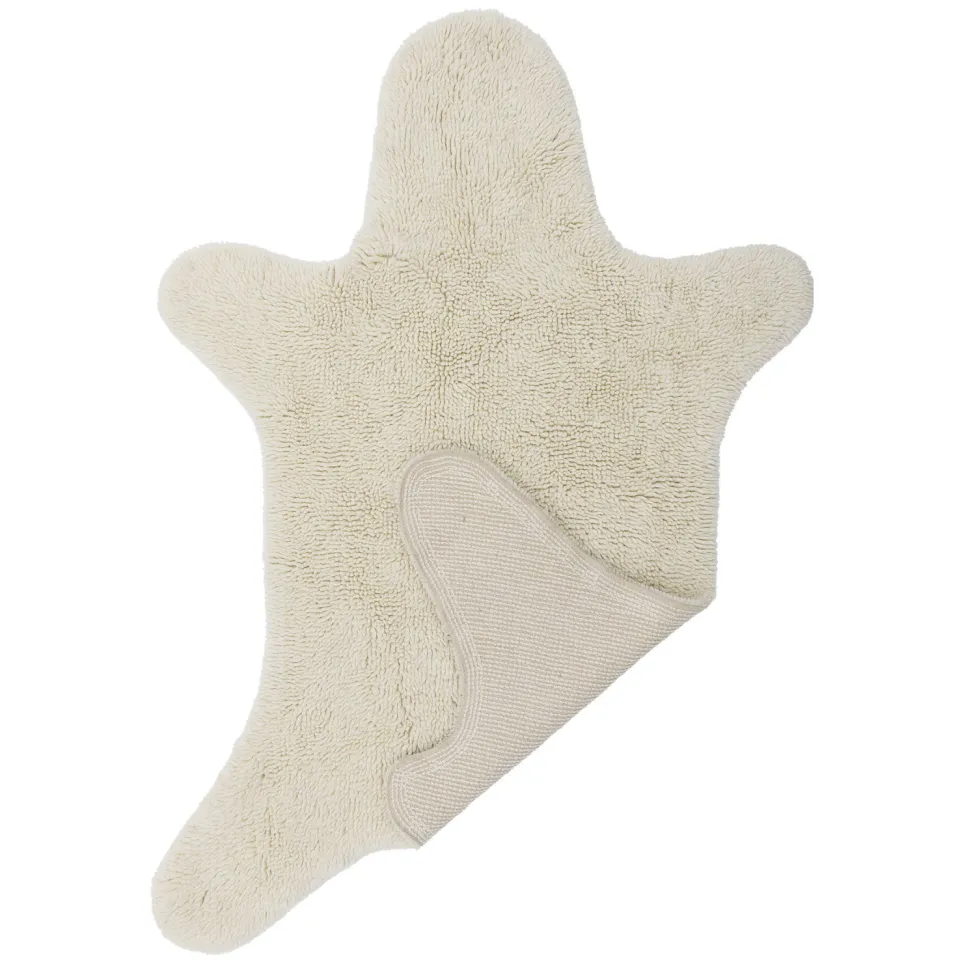 Bloomingville Mini vloerkleed Bear wit, foto 5