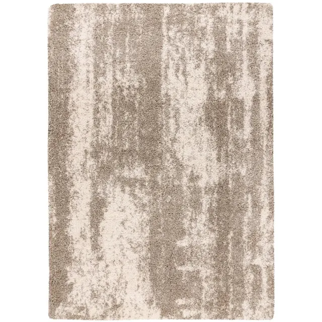 Dutch XXL Hoogpolig Vloerkleed | Tapijt | Mirage | Verweerd | Beige