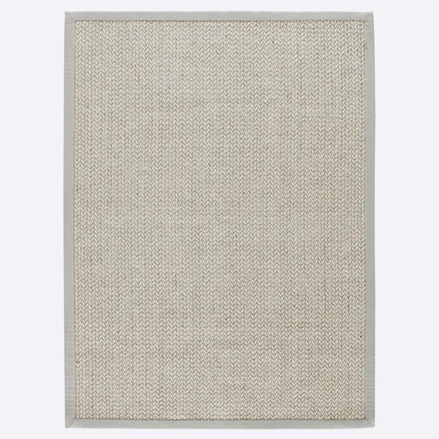 Sisal tapijt naturel gebreide look