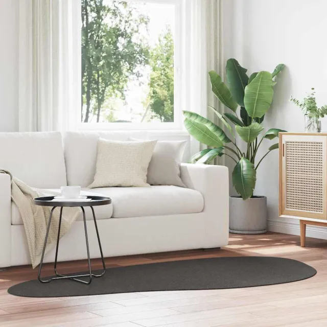 vidaXL Tapijt HUARTE Antraciet 100 x 200 cm Polyester, foto 2