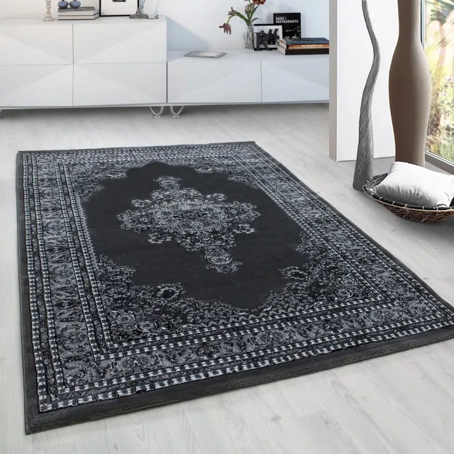 Muratap Marrakesh Neizar Oosters Vloerkleed Grijs – Laagpolig Tapijt- 200x290 CM