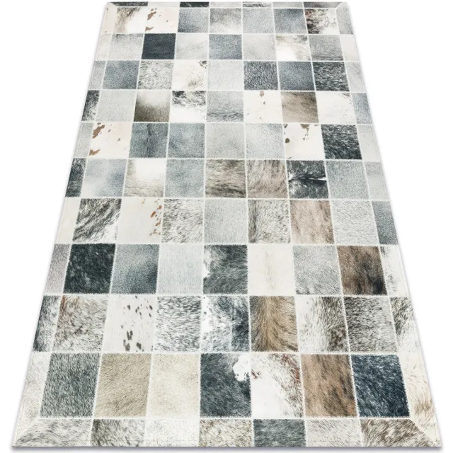 RUGSX Kleden Rugsx Tapijt PATCHWORK 21716 beige - Koeienhuid