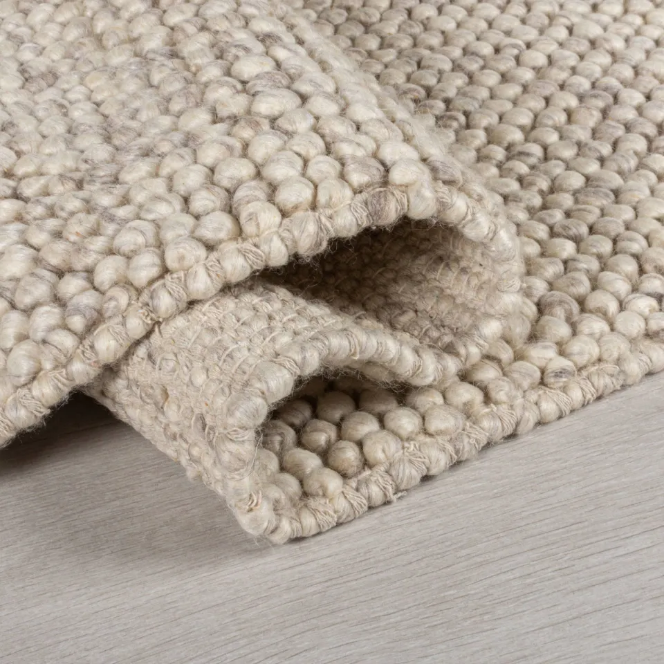 Flair Rugs Minerals wol vloerkleed naturel, foto 4