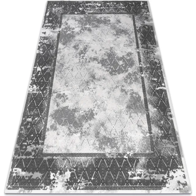 RUGSX Kleden Rugsx Tapijt ACRYL VALS 0W1738 C53 87 Kader 240x340 cm Grijs