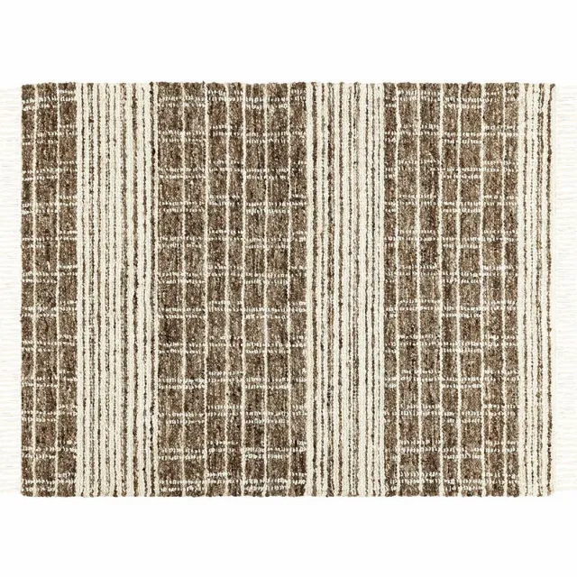 Loberon Vloerkleed Berinique bruin/beige